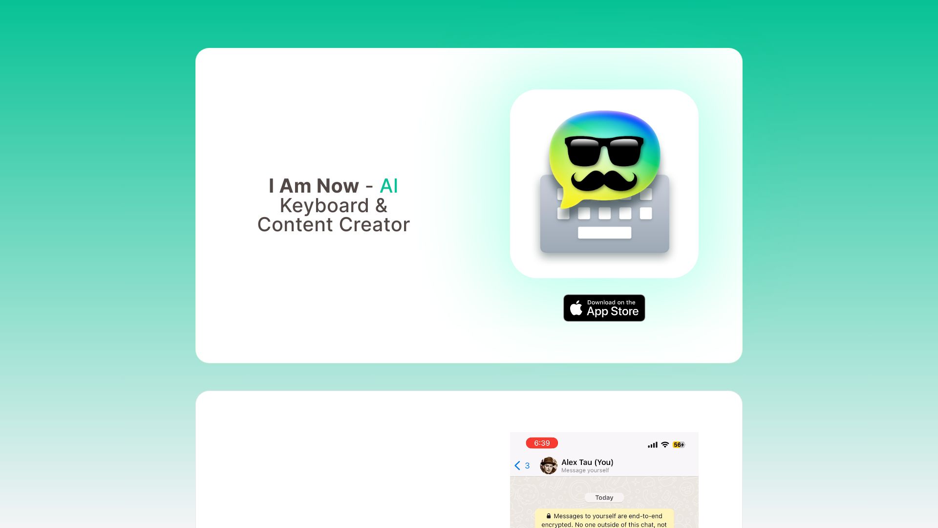 AI Content Creator App & iOS Keyboard screenshot