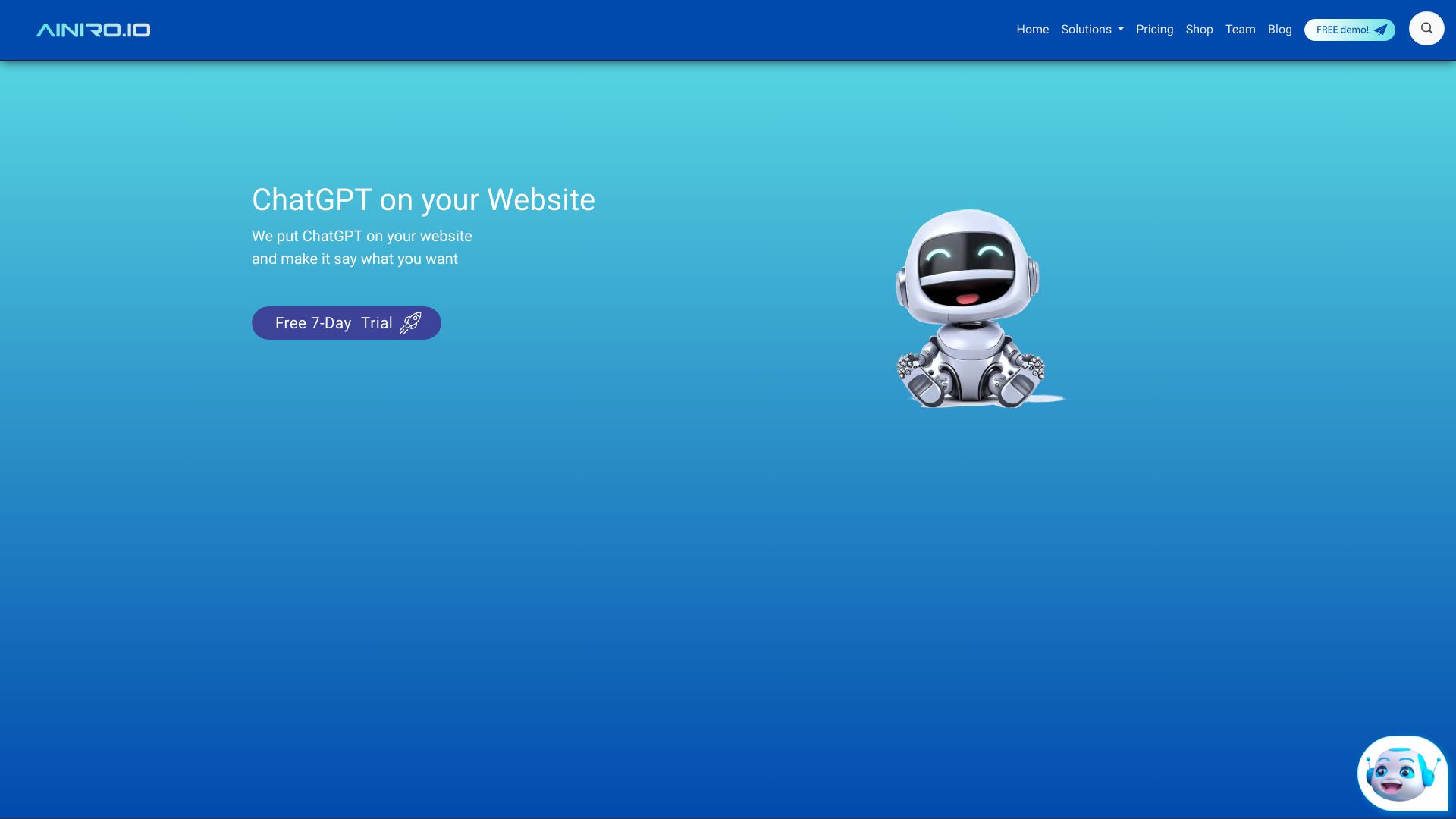 AINIRO.IO screenshot