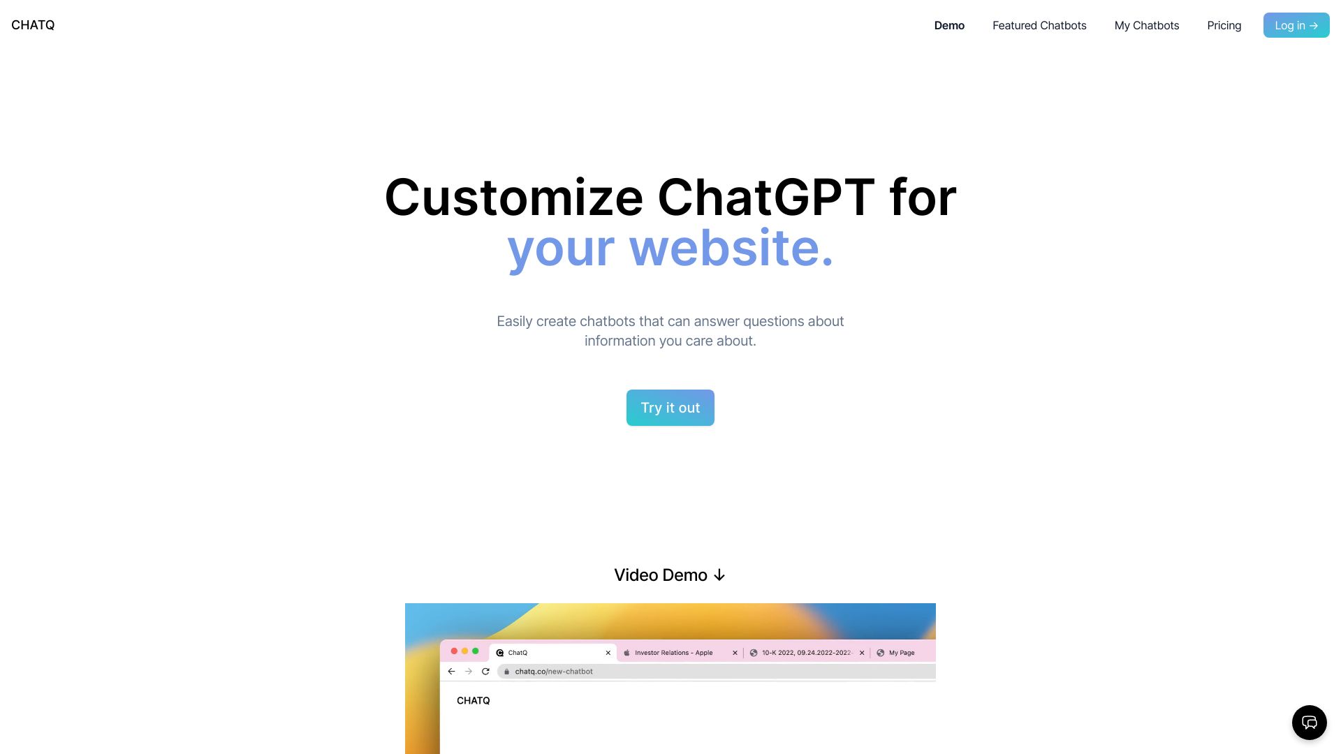 ChatQ AI screenshot
