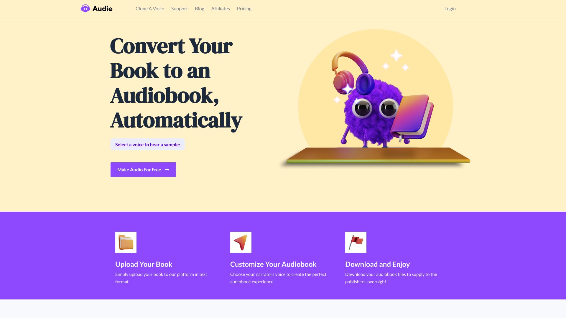 AuthorsVoice.AI screenshot