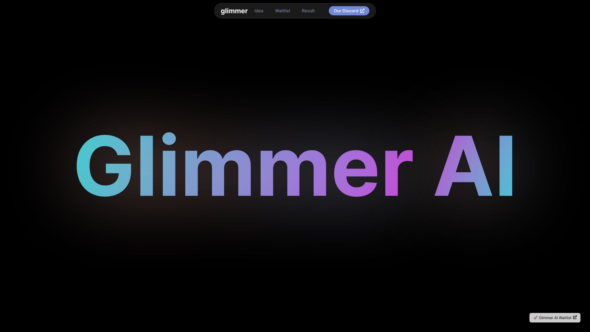 GlimmerAI screenshot