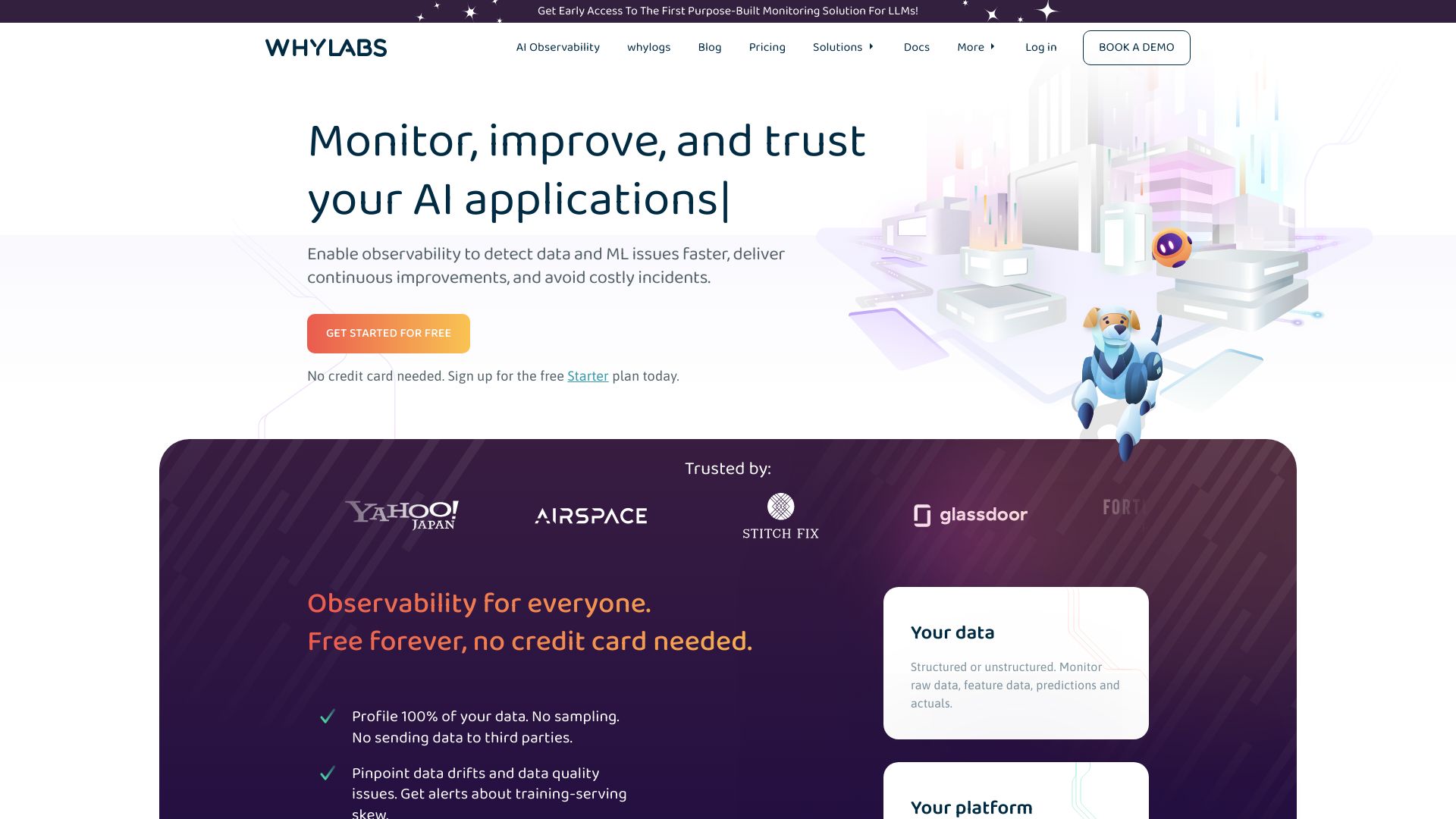WhyLabs screenshot