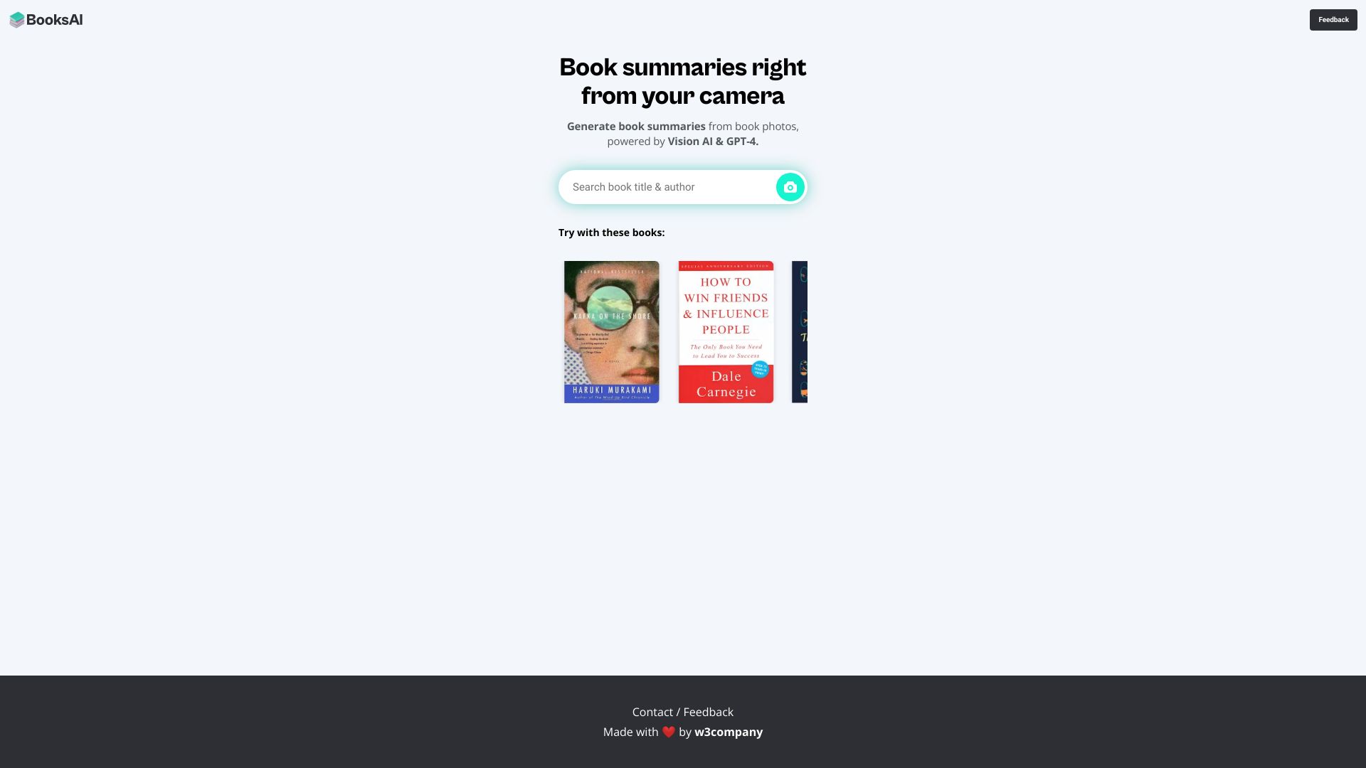 BooksAI screenshot