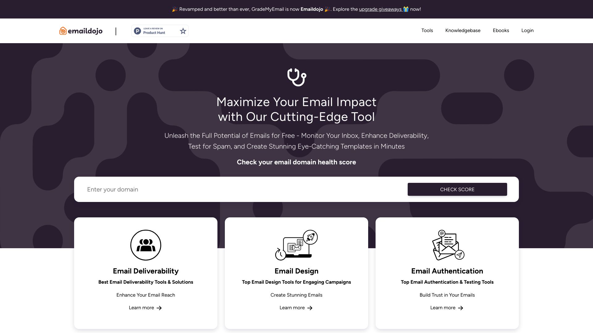 Emaildojo screenshot