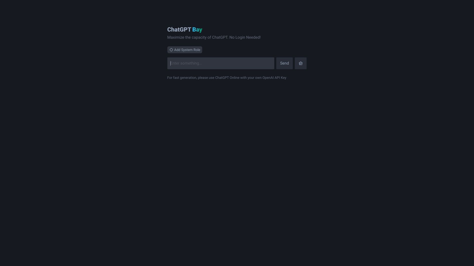 ChatGPT Online screenshot