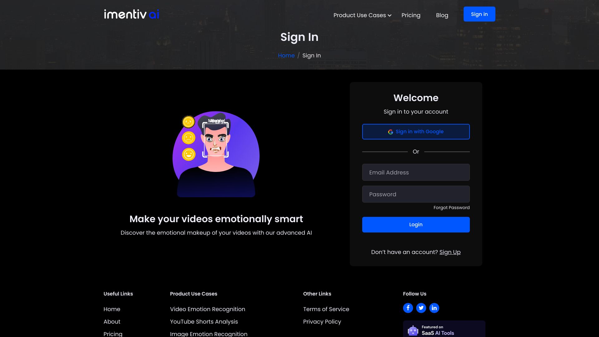 Imentiv AI screenshot