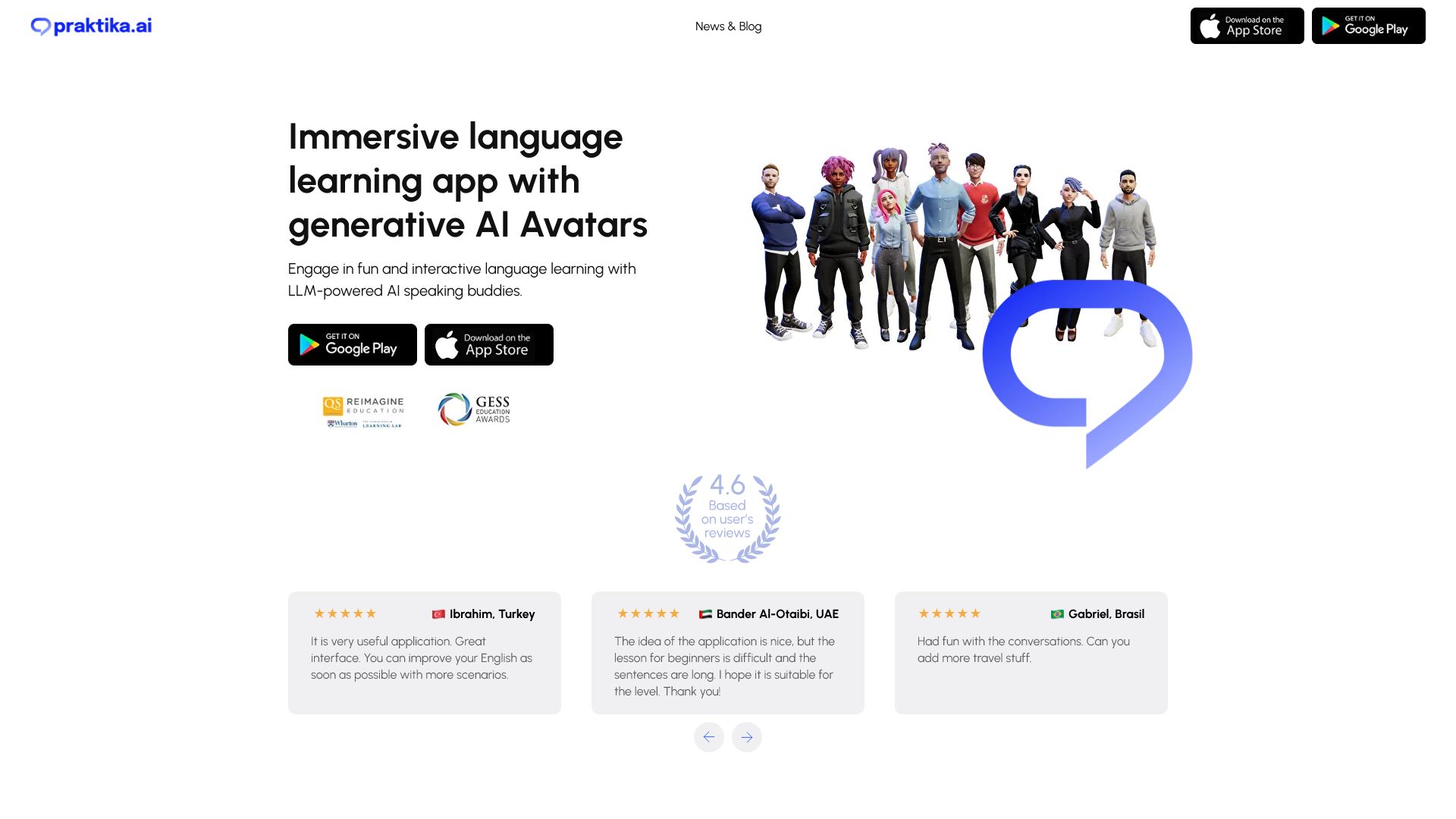 Praktika App screenshot