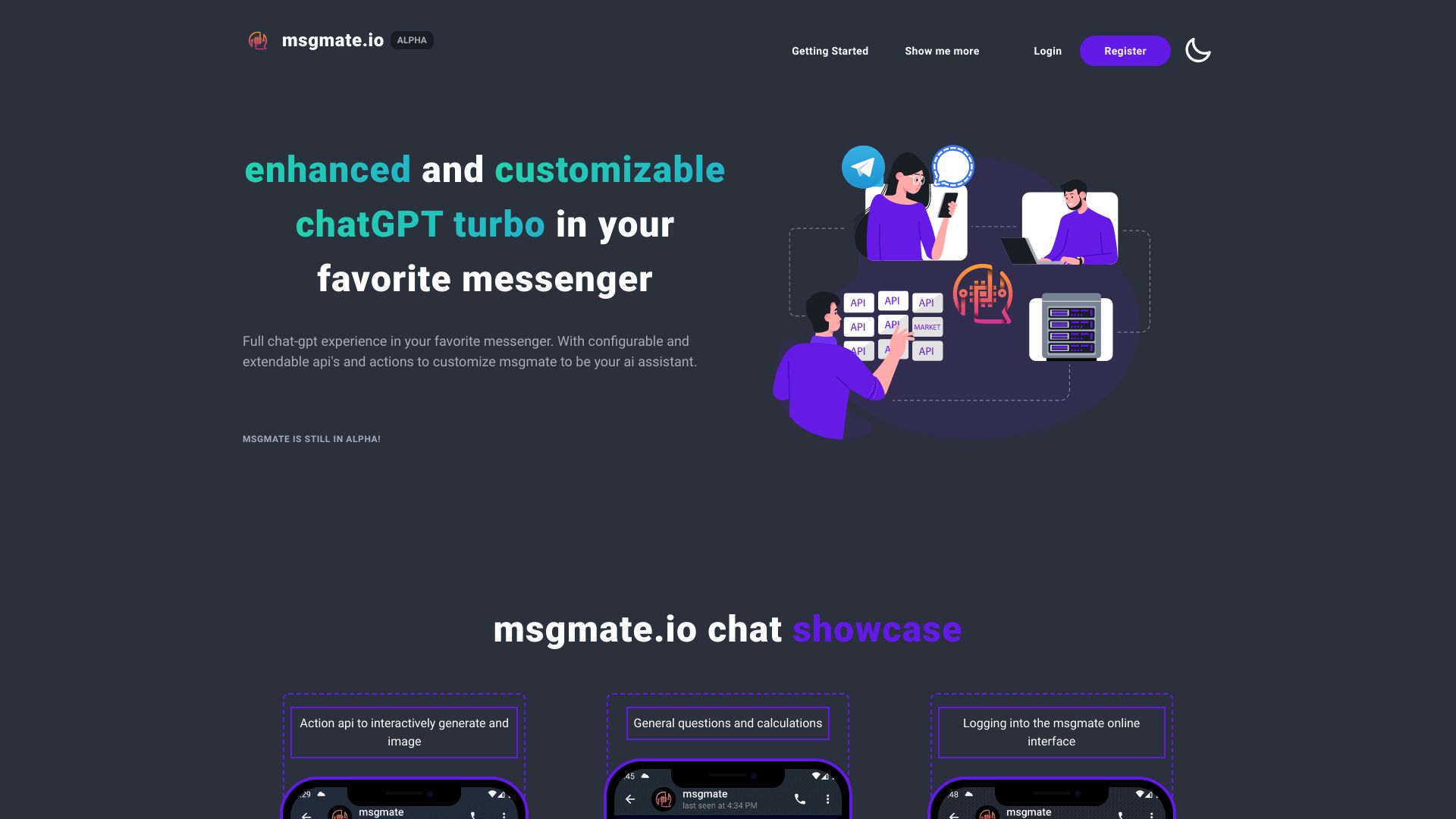 Msgmate screenshot