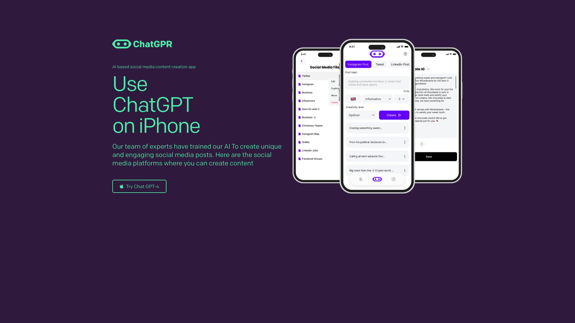 ChatGPR RoboAI SOCIAL screenshot