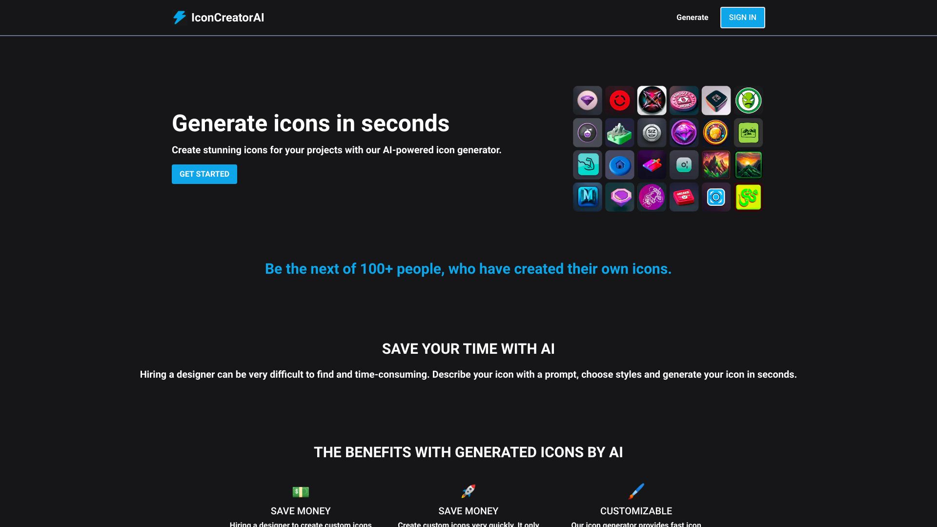 IconCreatorAI screenshot