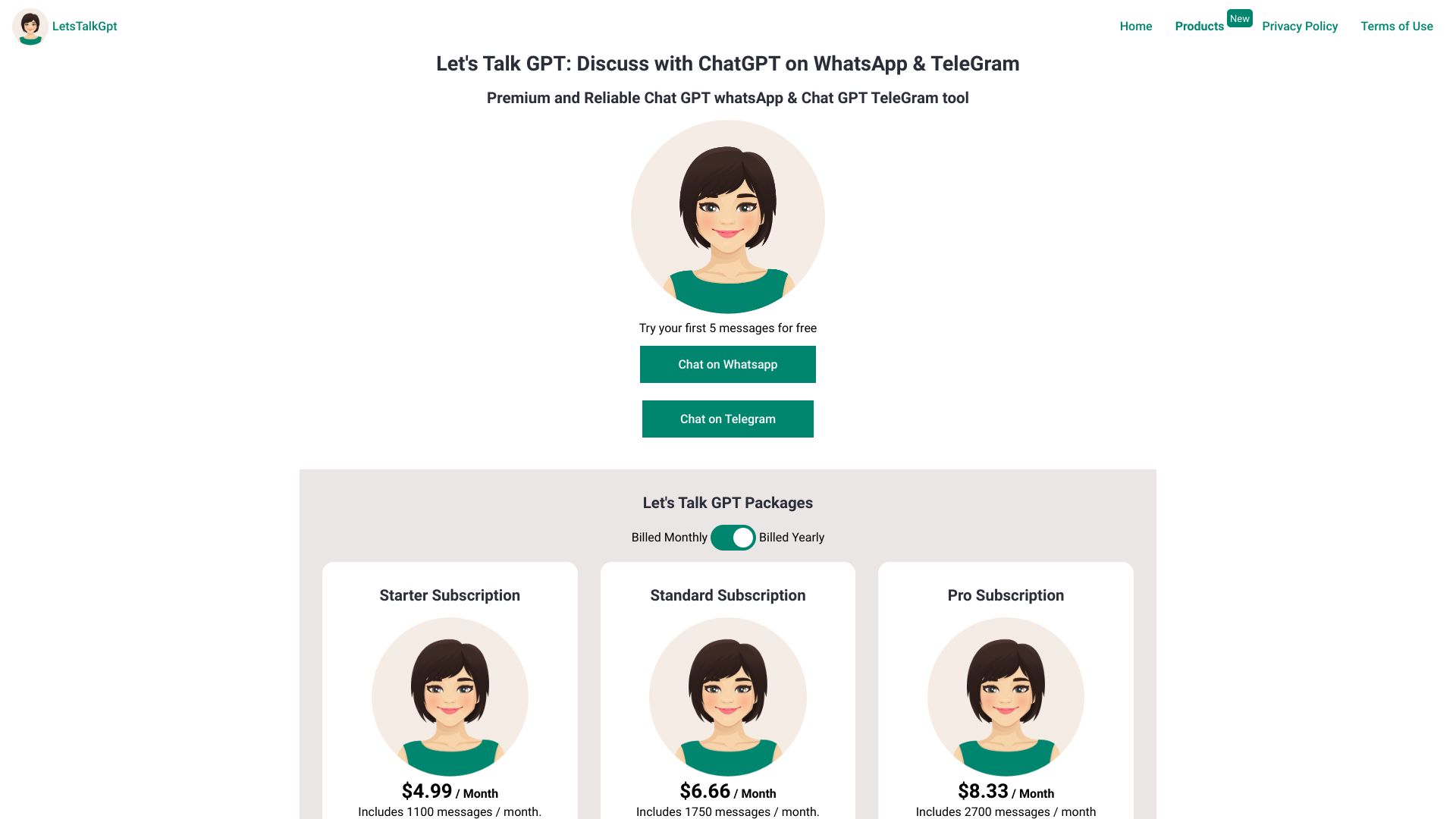 LetsTalkGPT screenshot