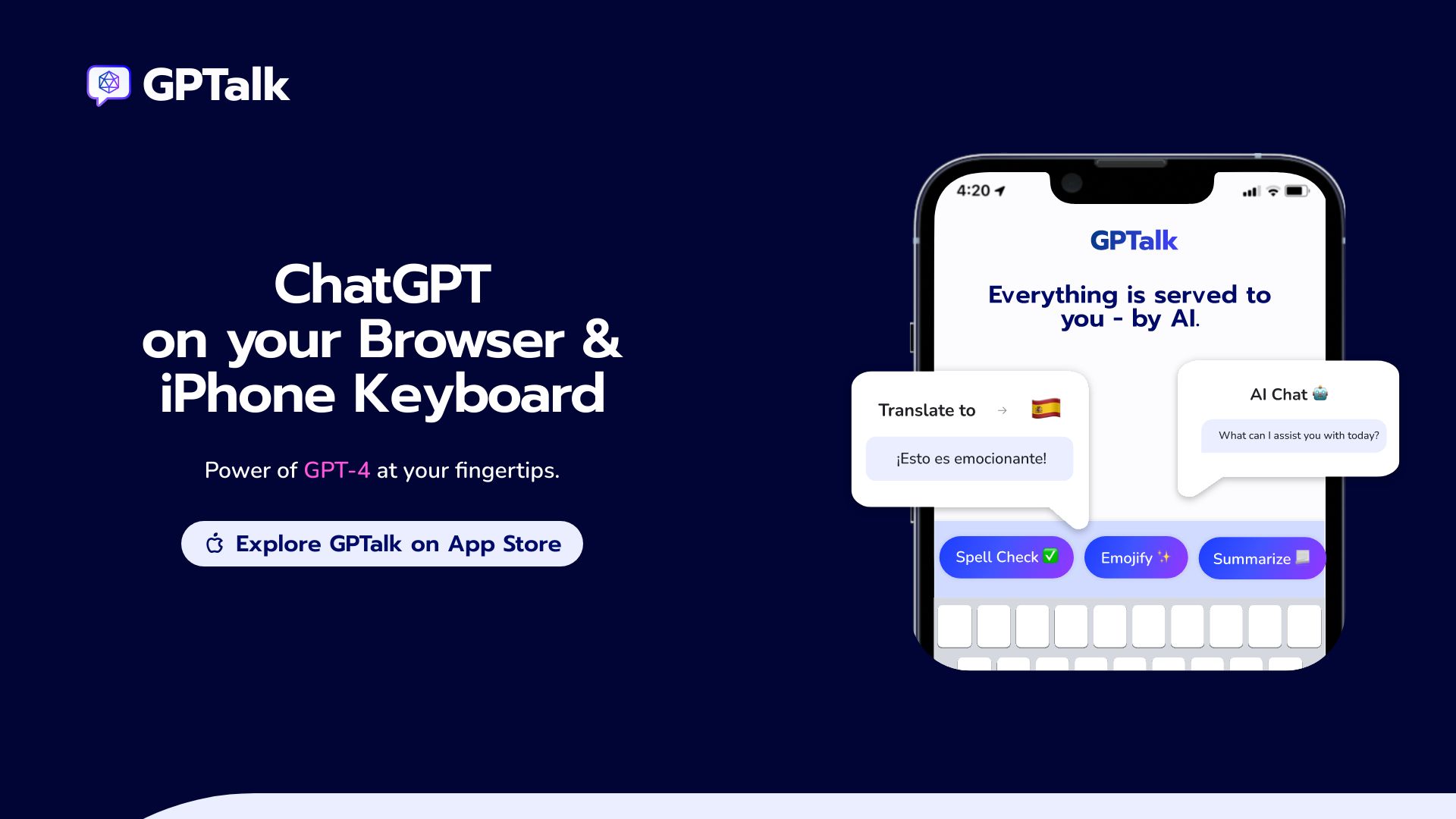 GPTalk screenshot