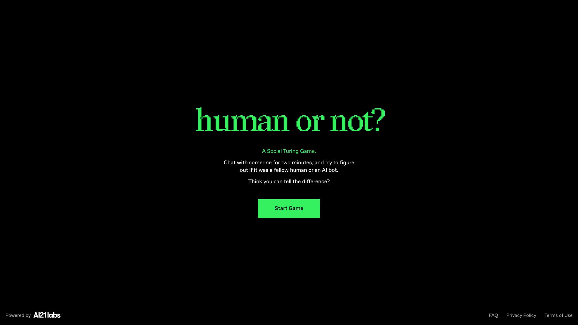 Human or Not? screenshot