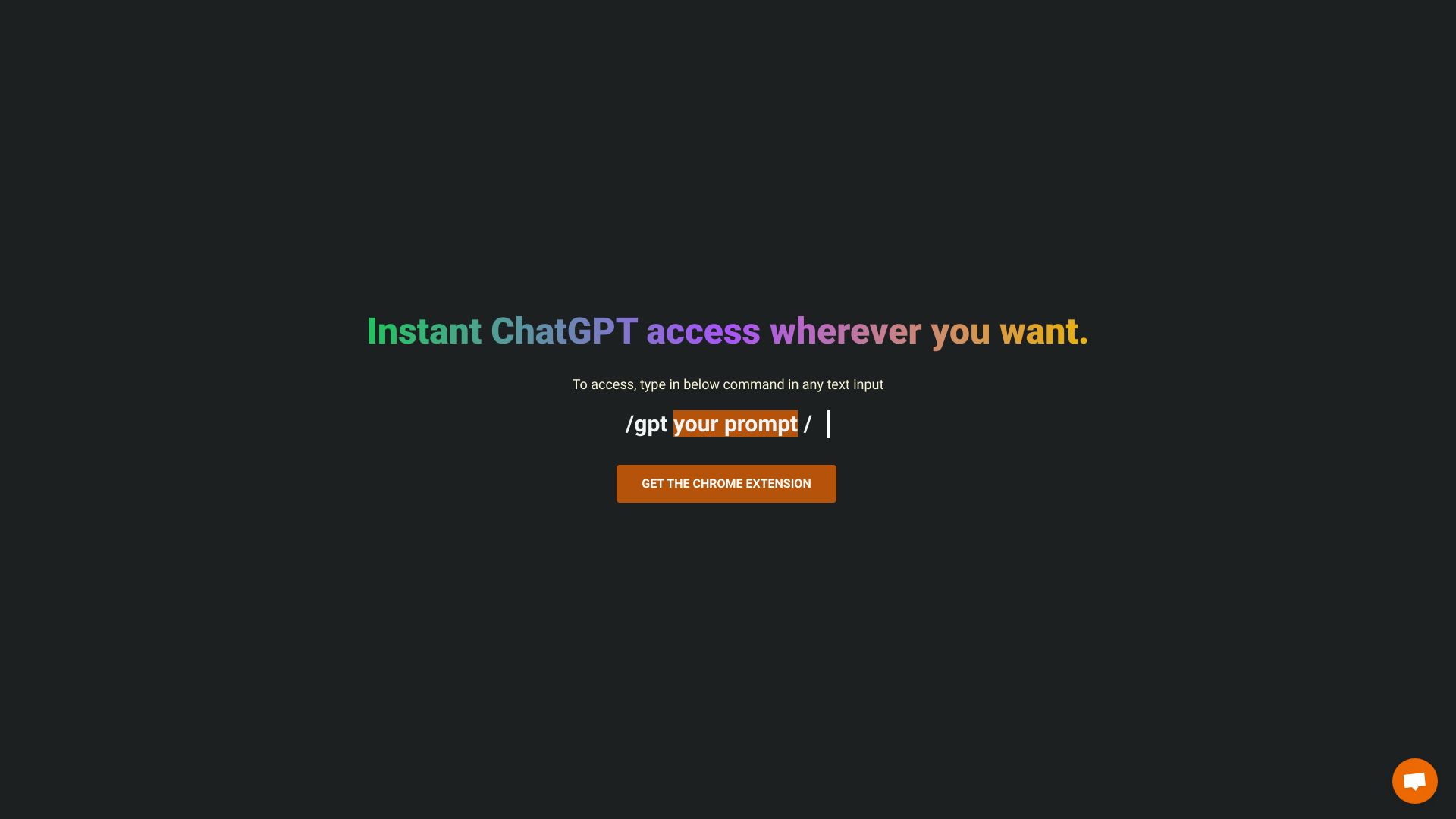 SlashGPT screenshot