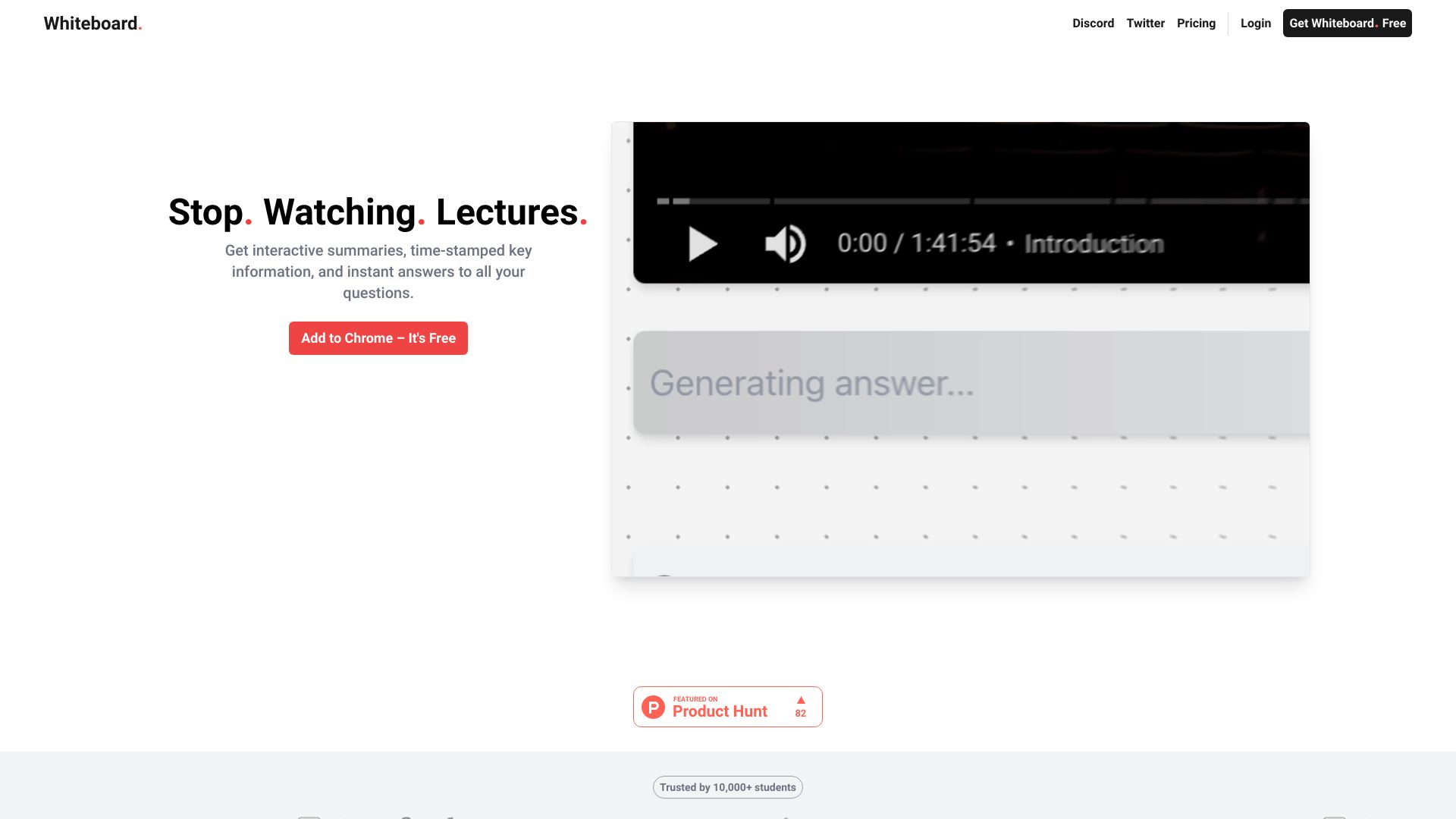 Whiteboard AI screenshot