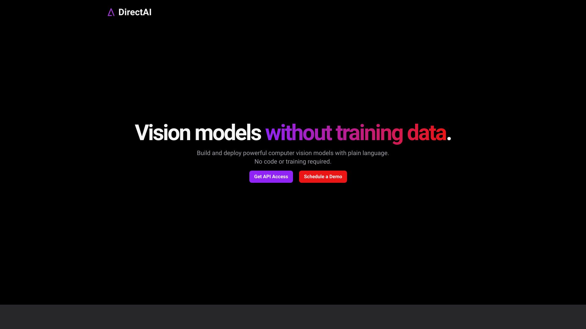 DirectAI screenshot