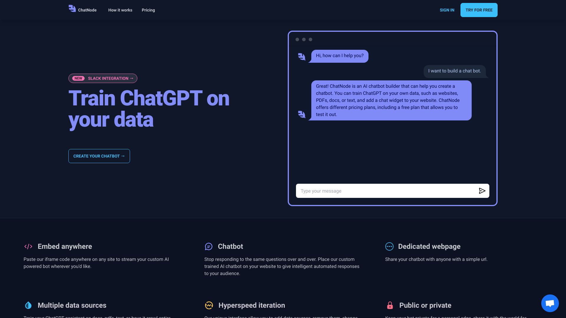 ChatNode screenshot