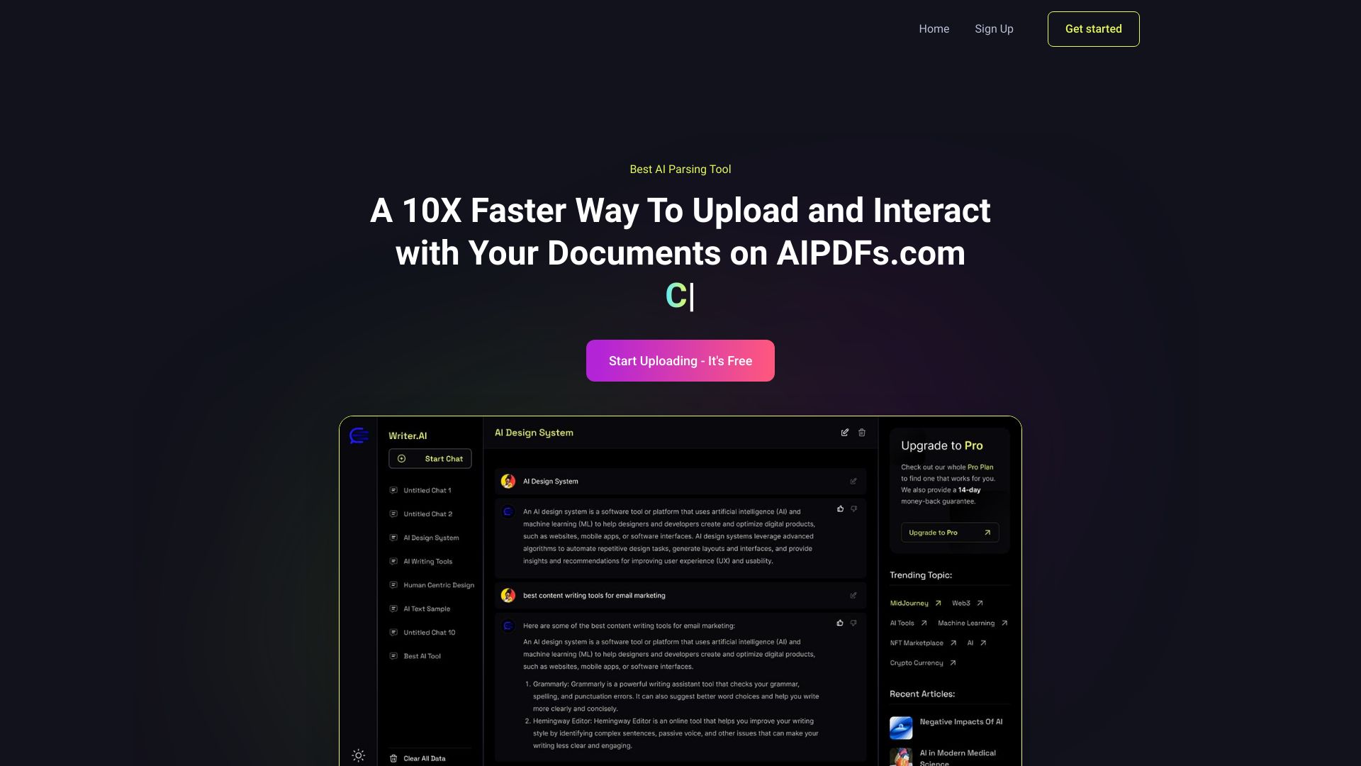 AIPDFs screenshot