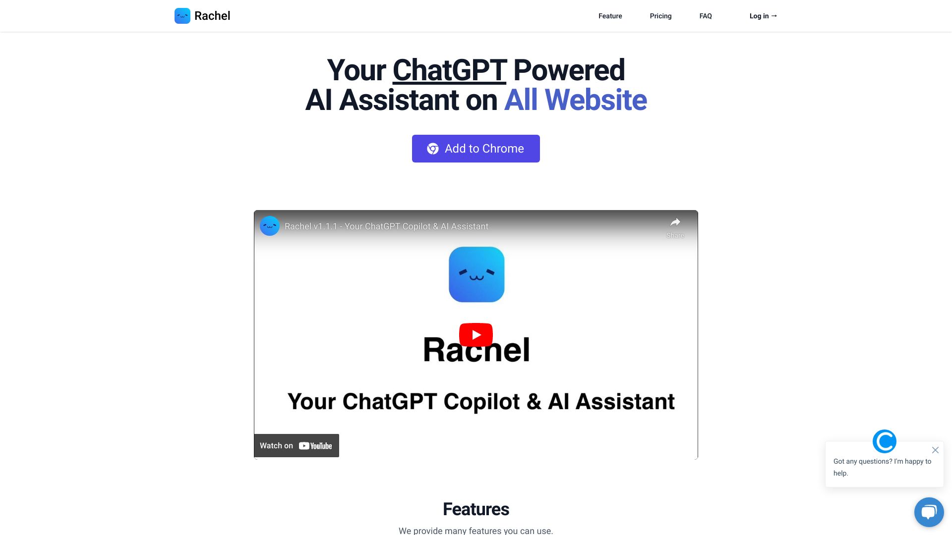 Rachel screenshot