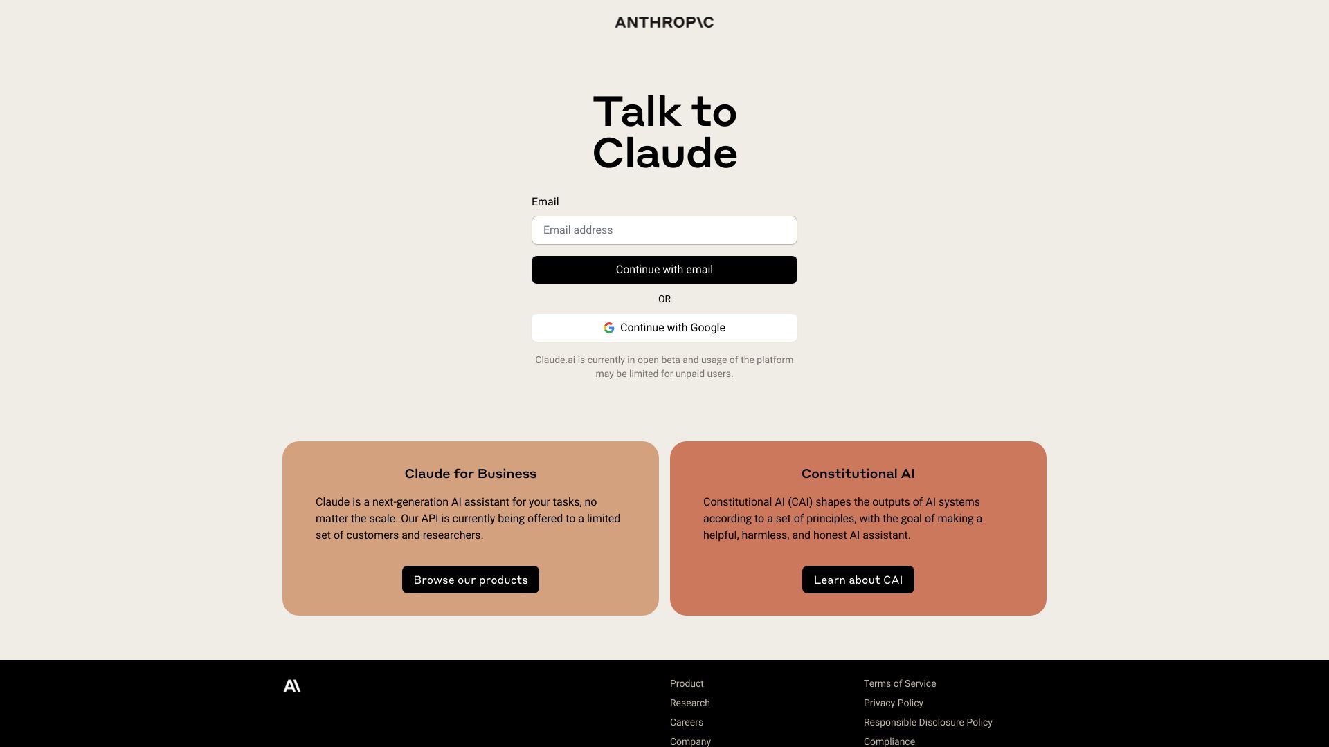 Claude screenshot