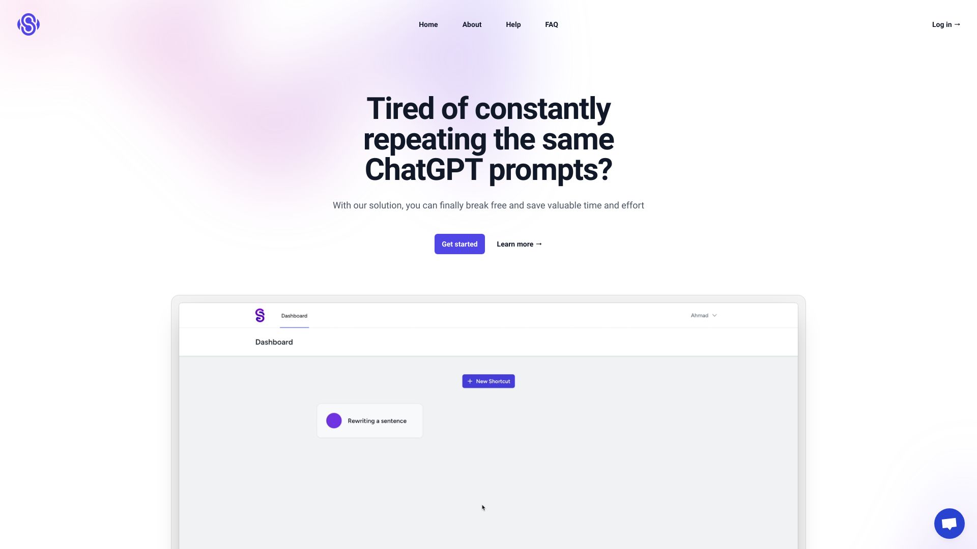 ShortcutsGPT screenshot