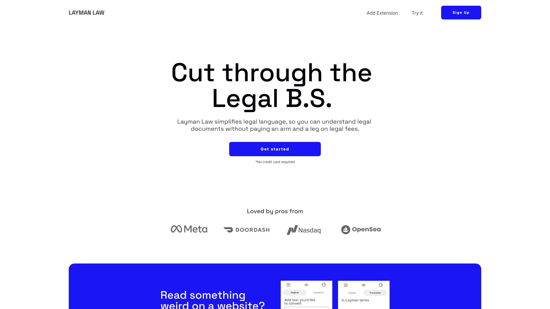 Layman Law screenshot