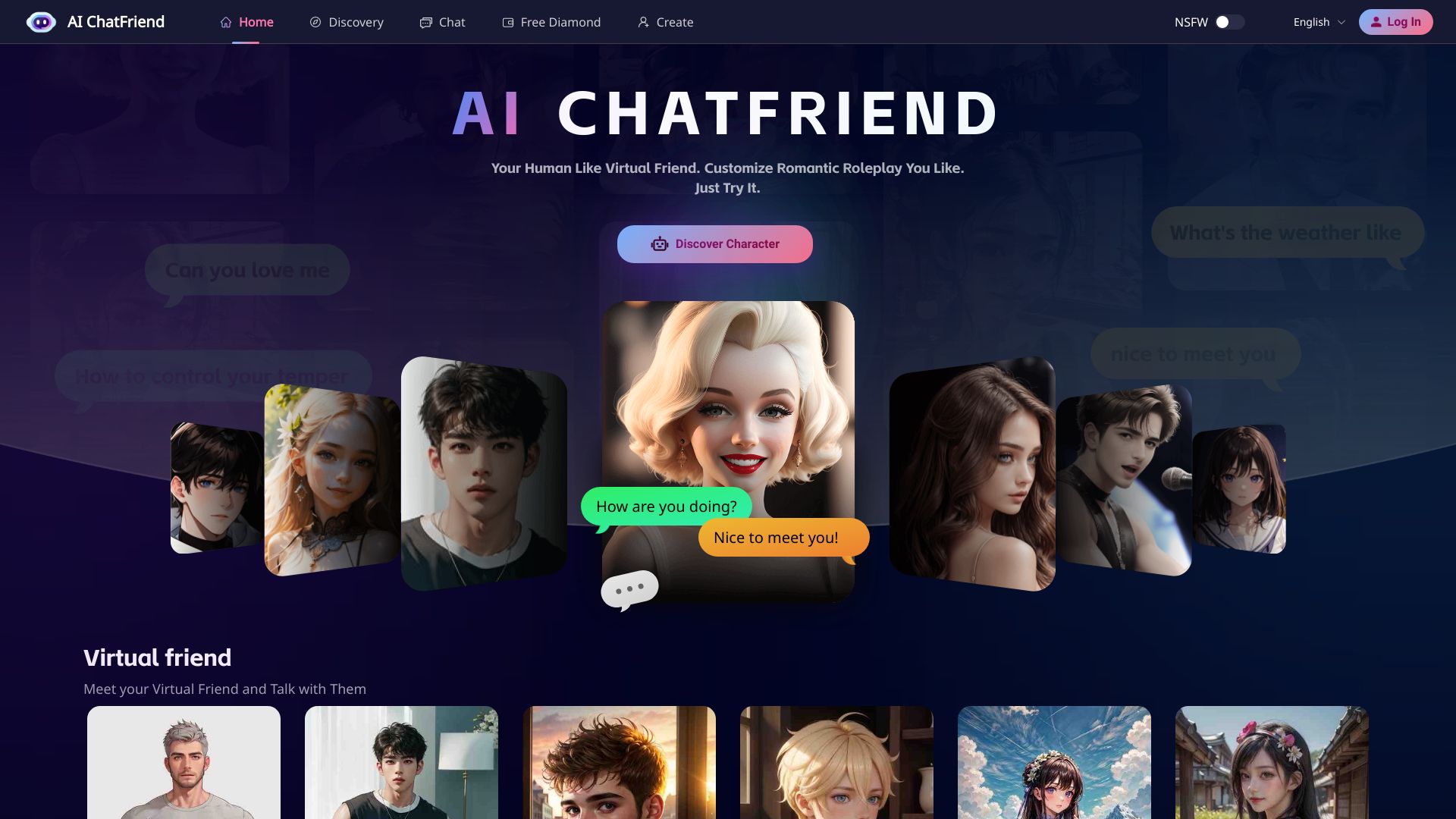 AI ChatFriend screenshot