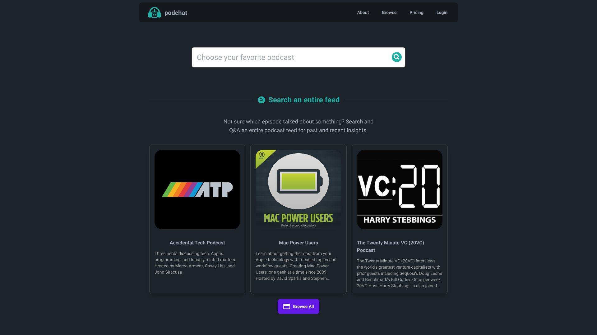 Podchat & Spotify for Creators screenshot