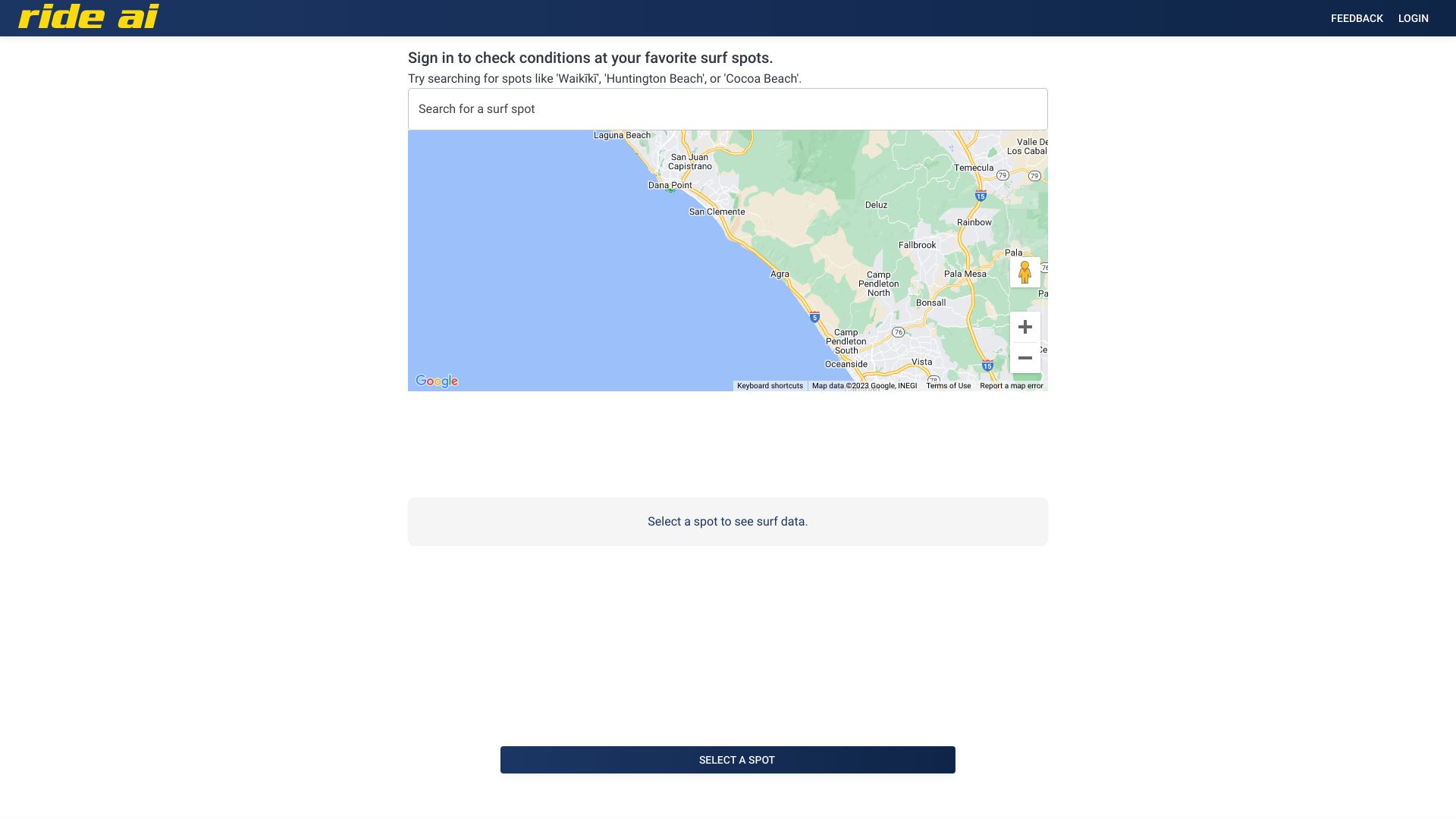 RideAI screenshot