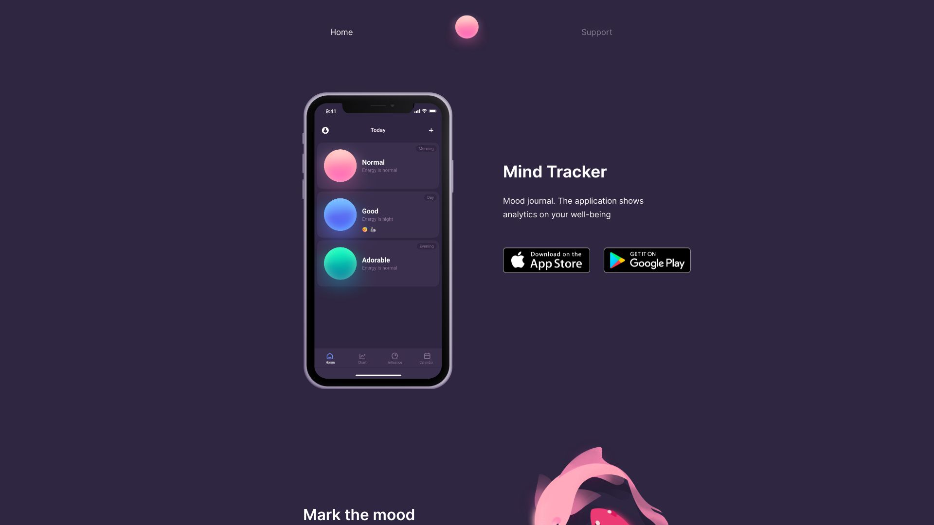 Mind Tracker screenshot
