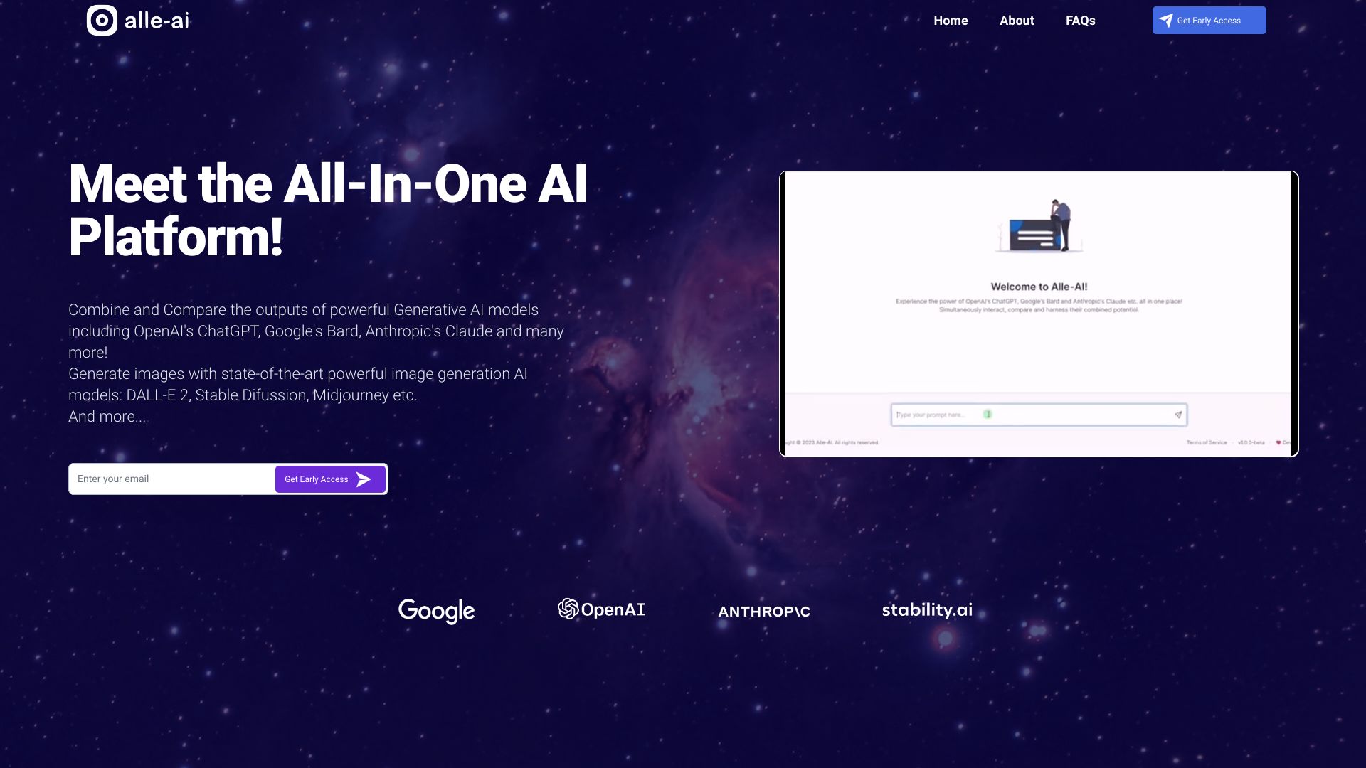Alle-AI screenshot