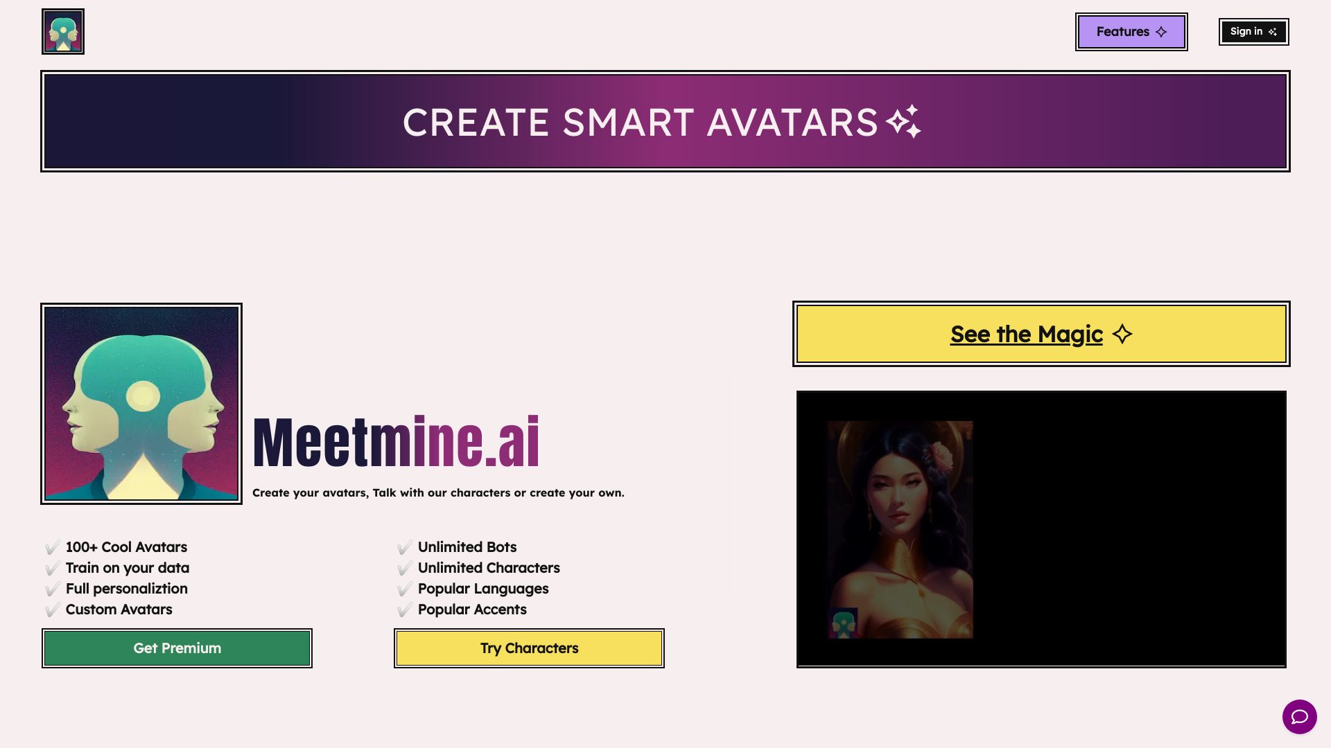 Meetmine AI screenshot