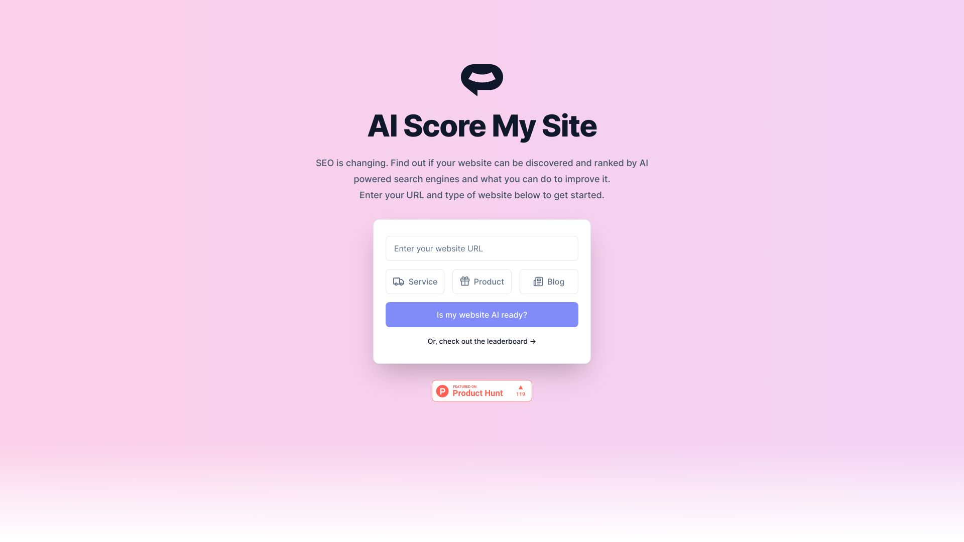 SiteSpeakAI screenshot