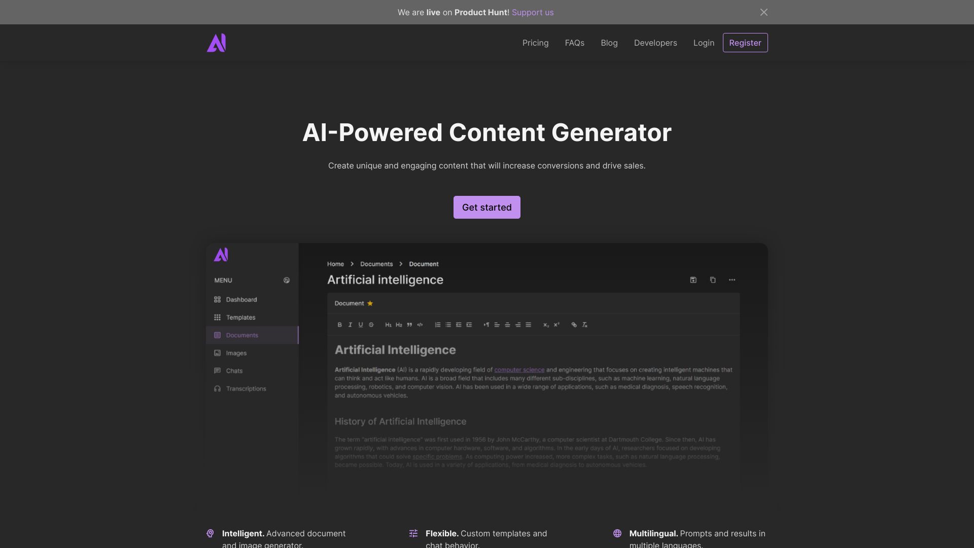 AI Writa screenshot