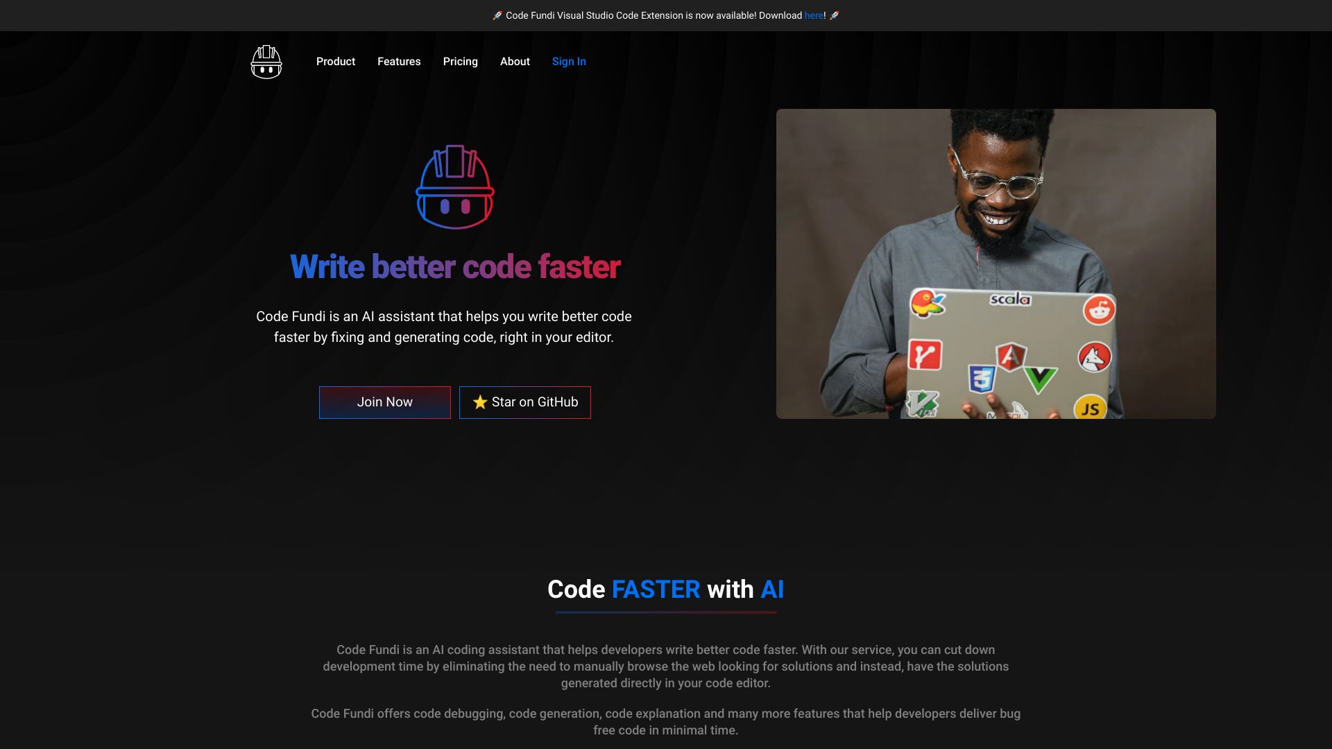 Code Fundi screenshot