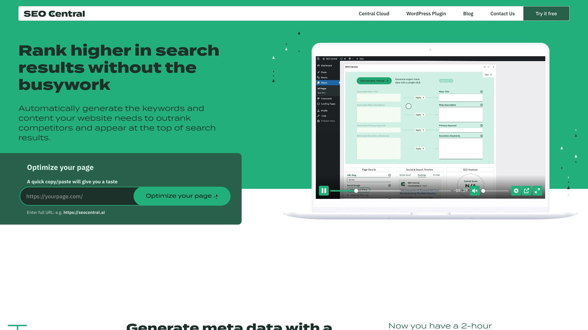 SEO Central screenshot