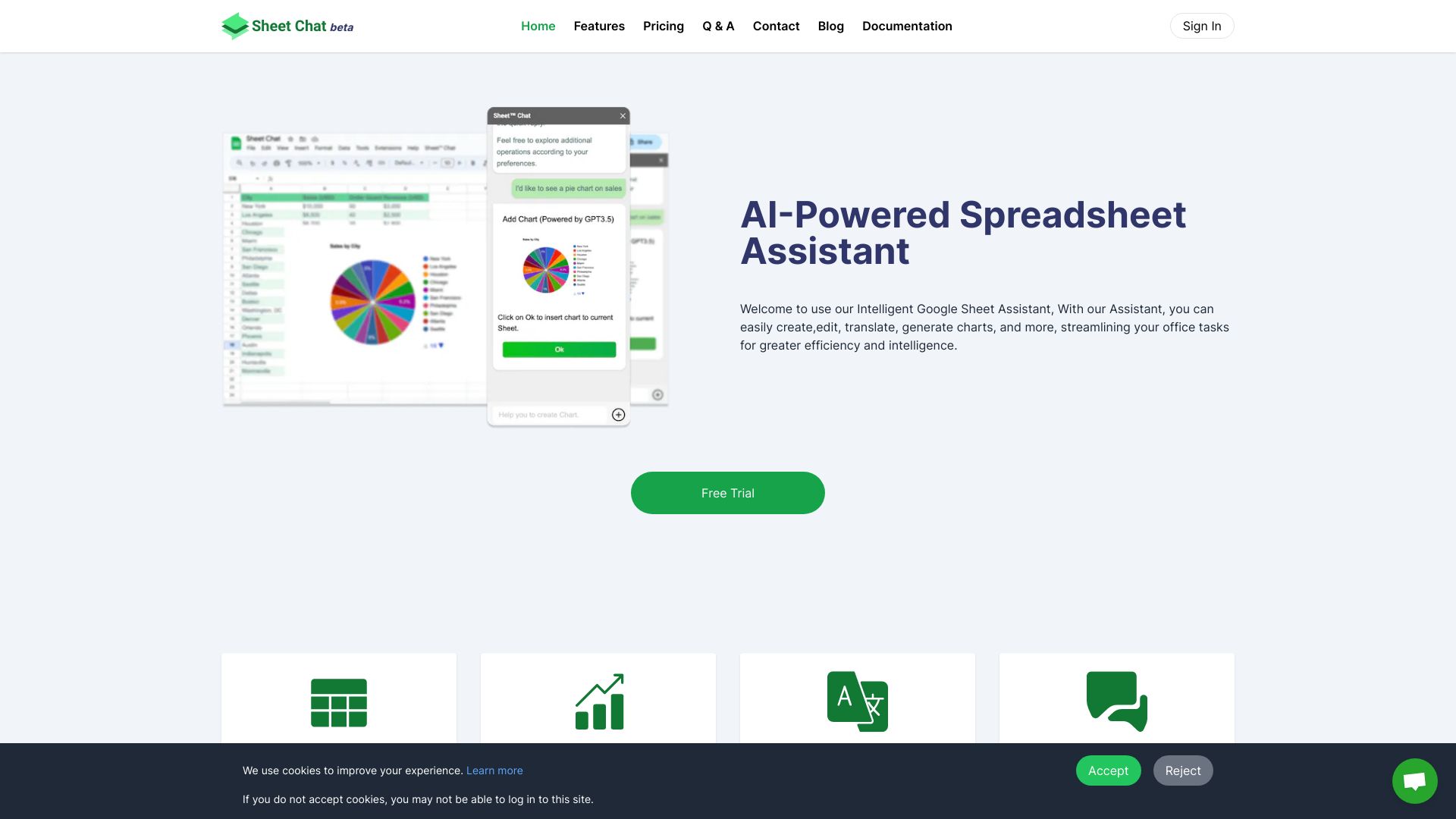 Sally Suite AI screenshot