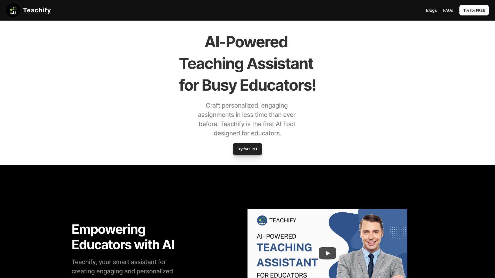 Teachify screenshot