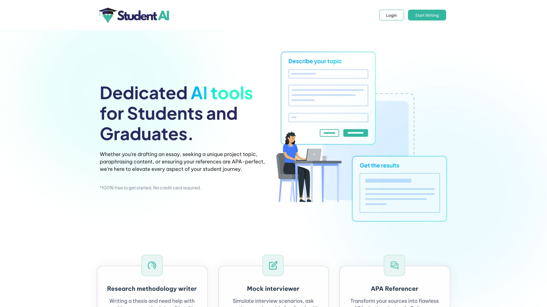 Student AI screenshot