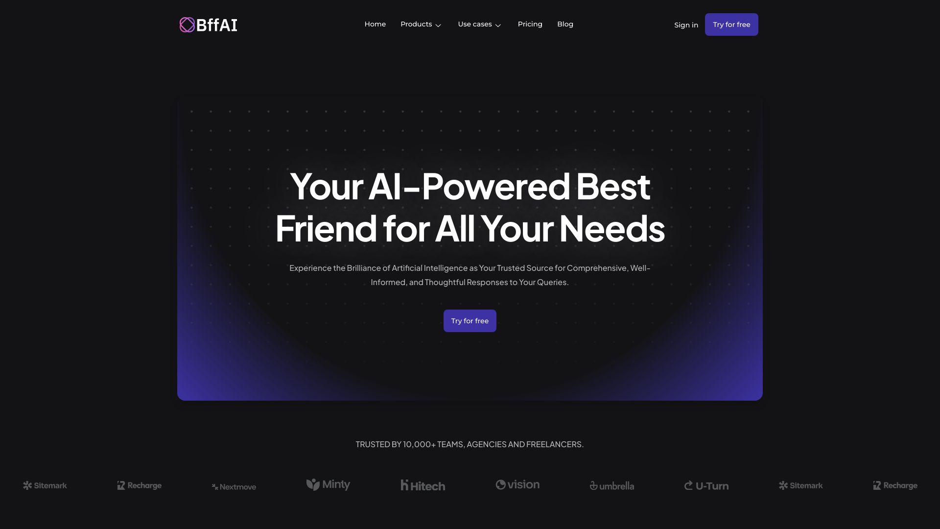 BFF AI screenshot