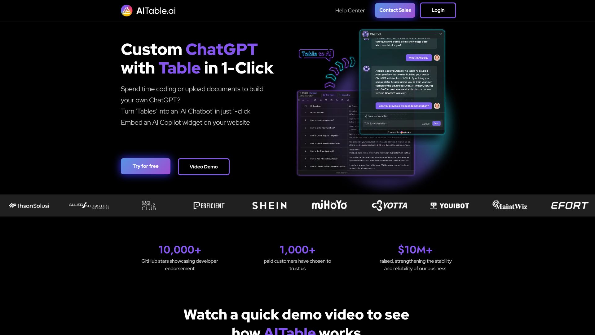 AITable.ai screenshot