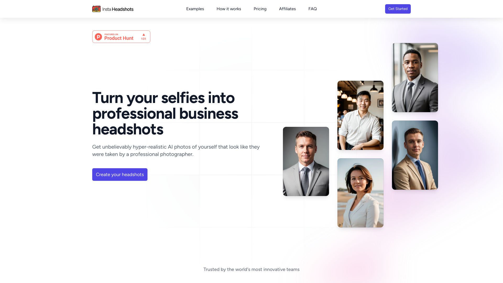 InstaHeadshots screenshot