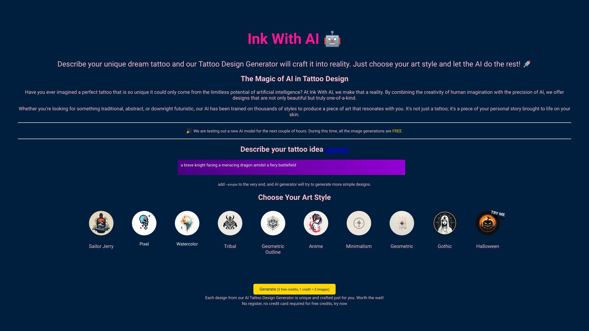 Ink With AI screenshot