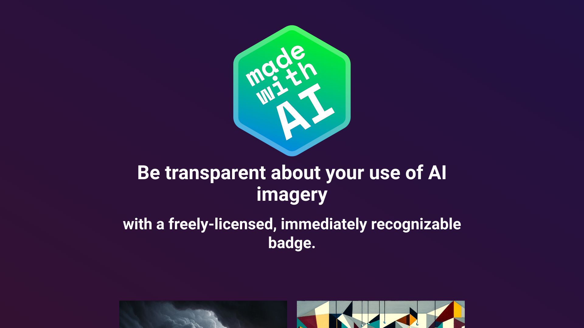 AI Badge screenshot