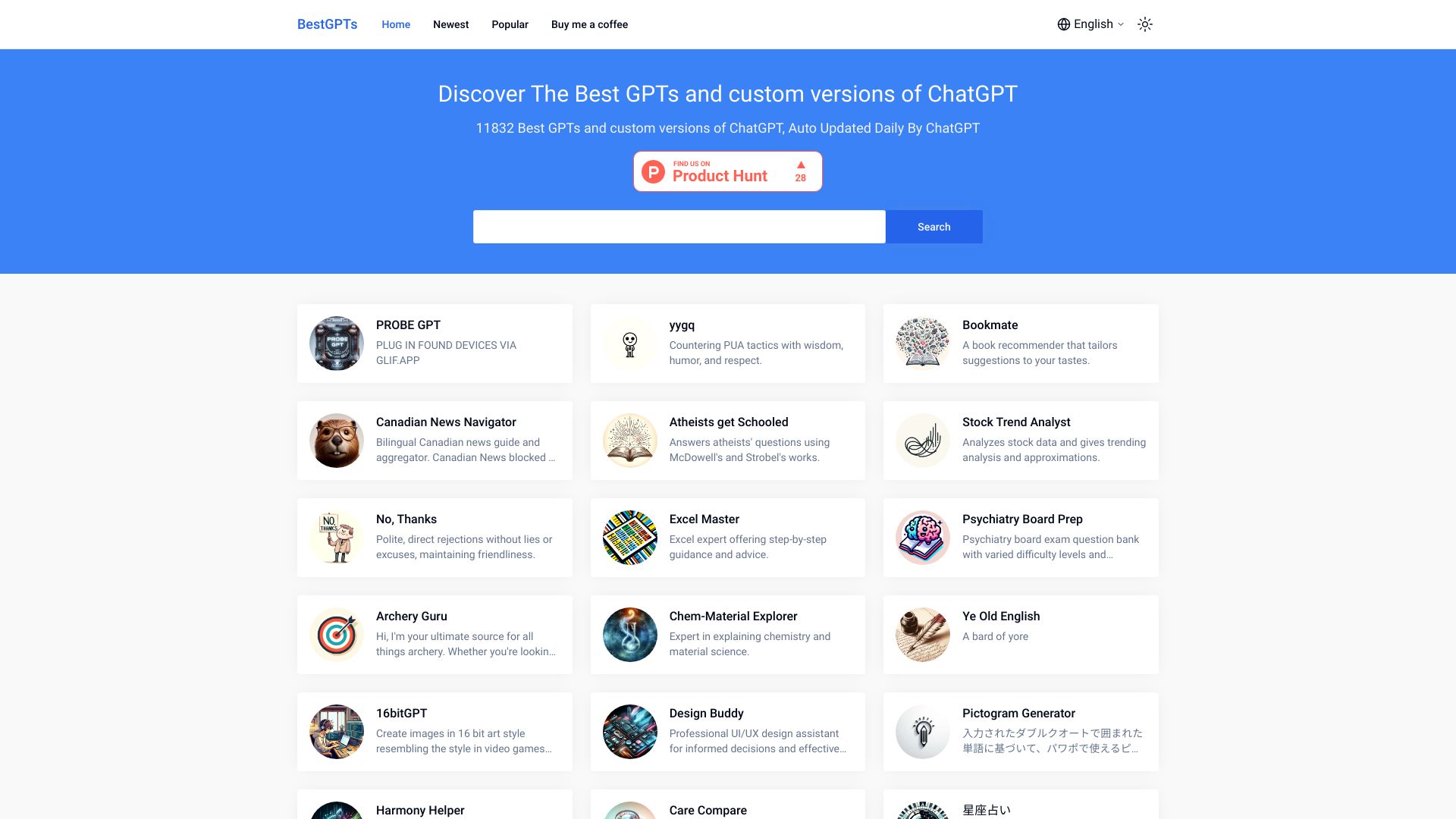 BestGPTs.app screenshot