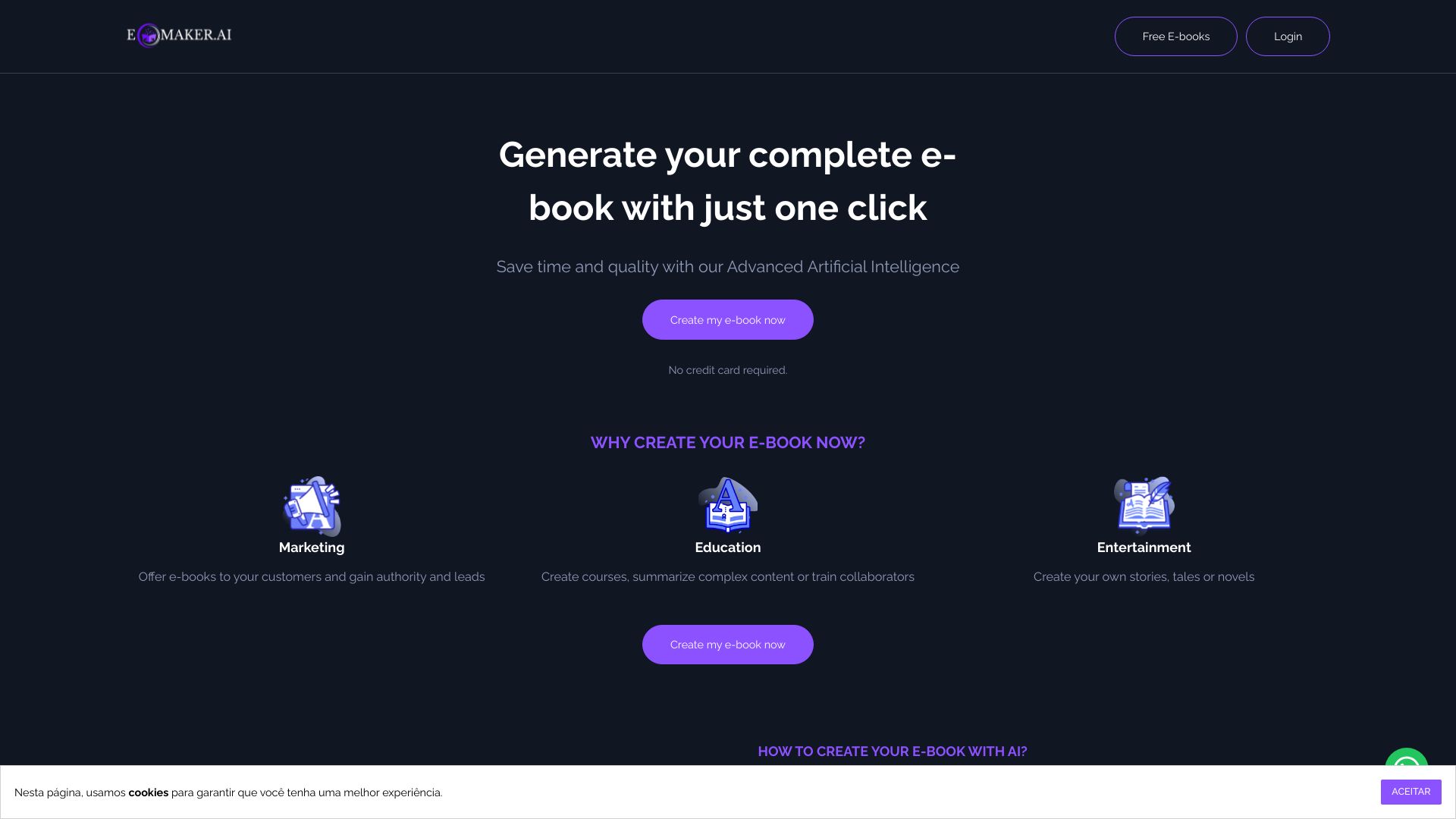 Ebookmaker screenshot