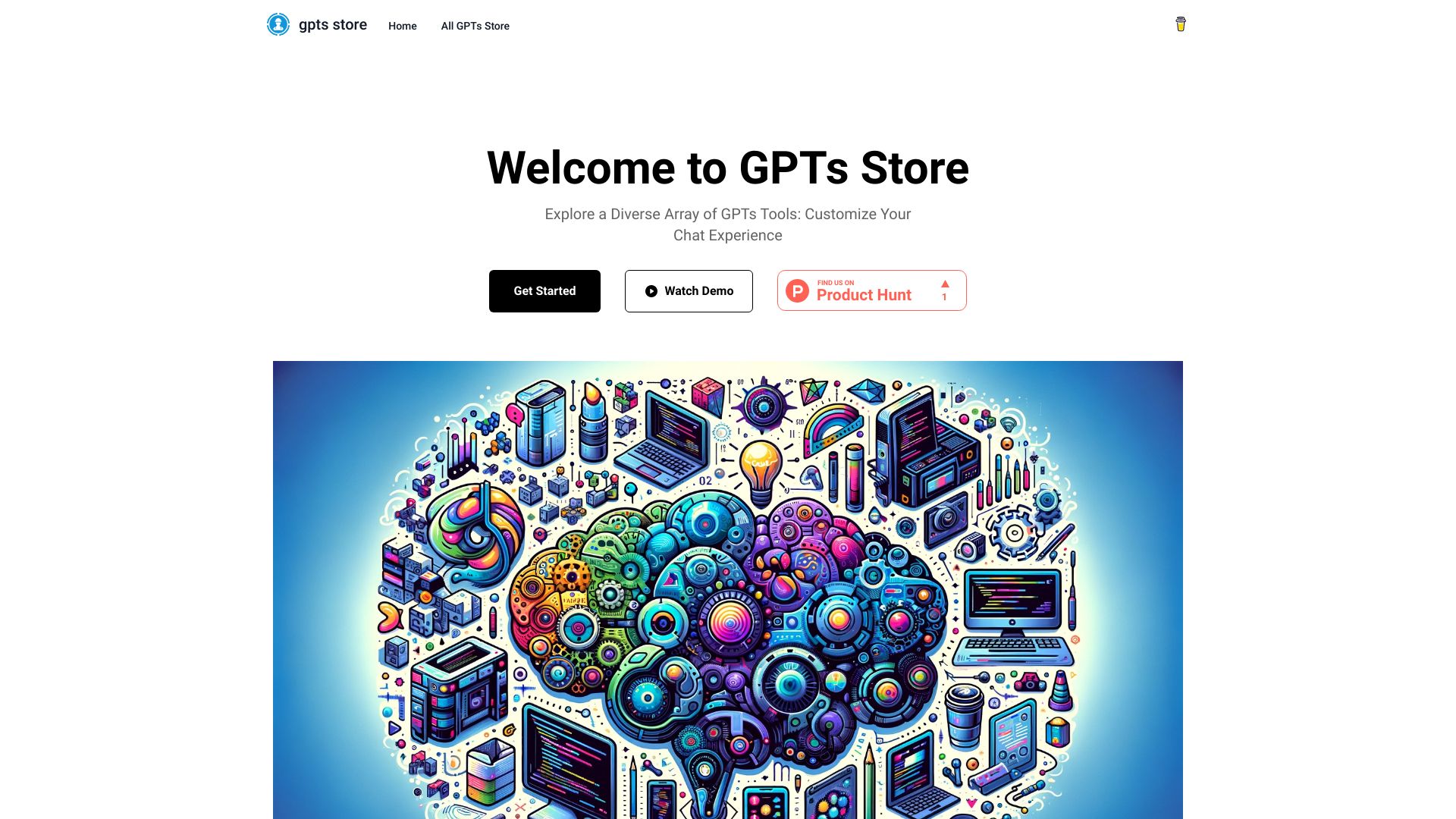 GPTS Store screenshot