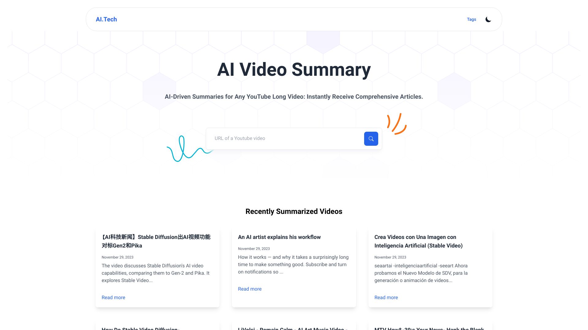 AI Video Summary screenshot