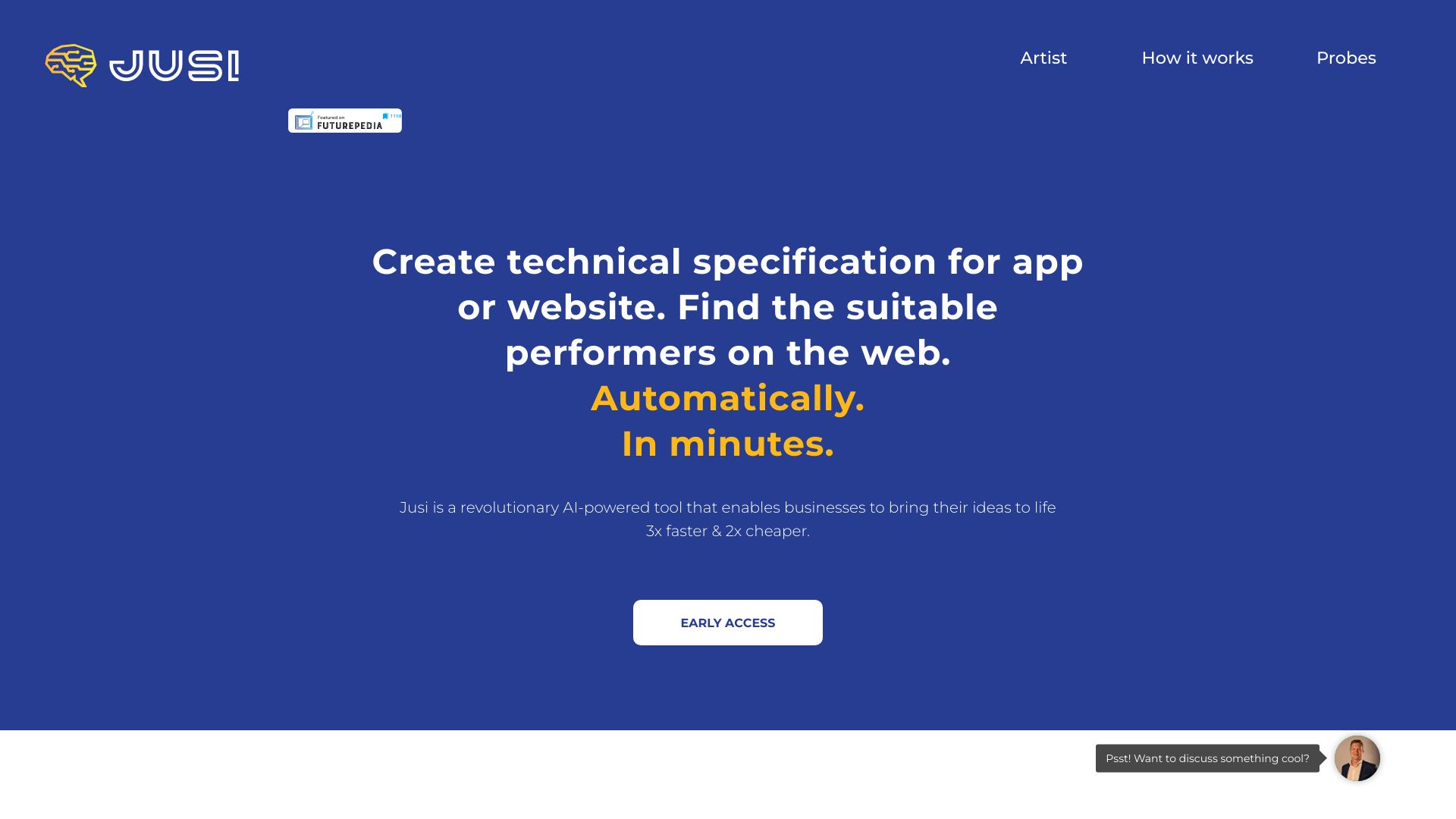Jusi screenshot