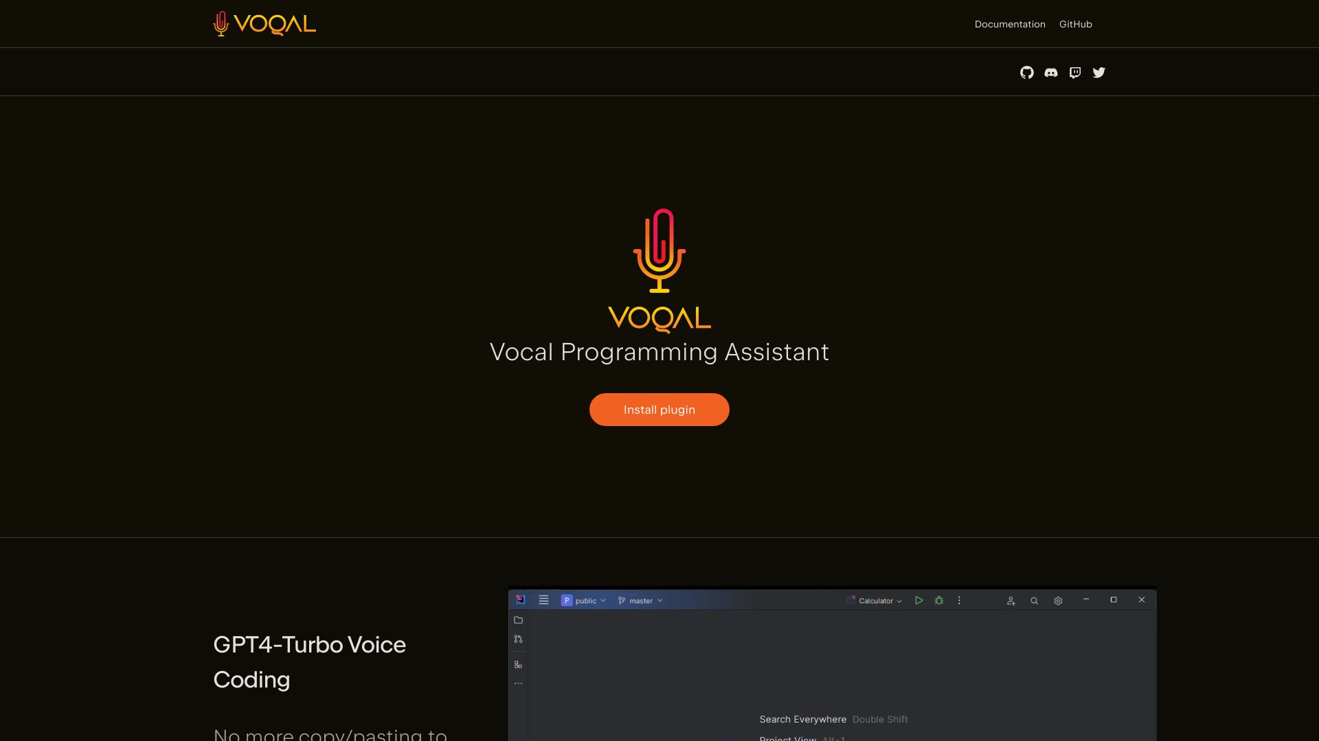 Voqal screenshot